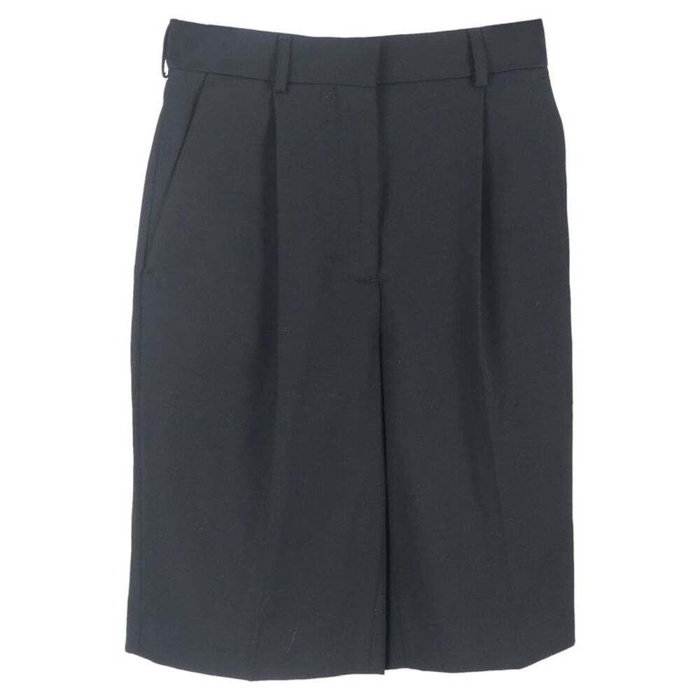 Acne Studios Tailored Bermuda Shorts in Black Polyester